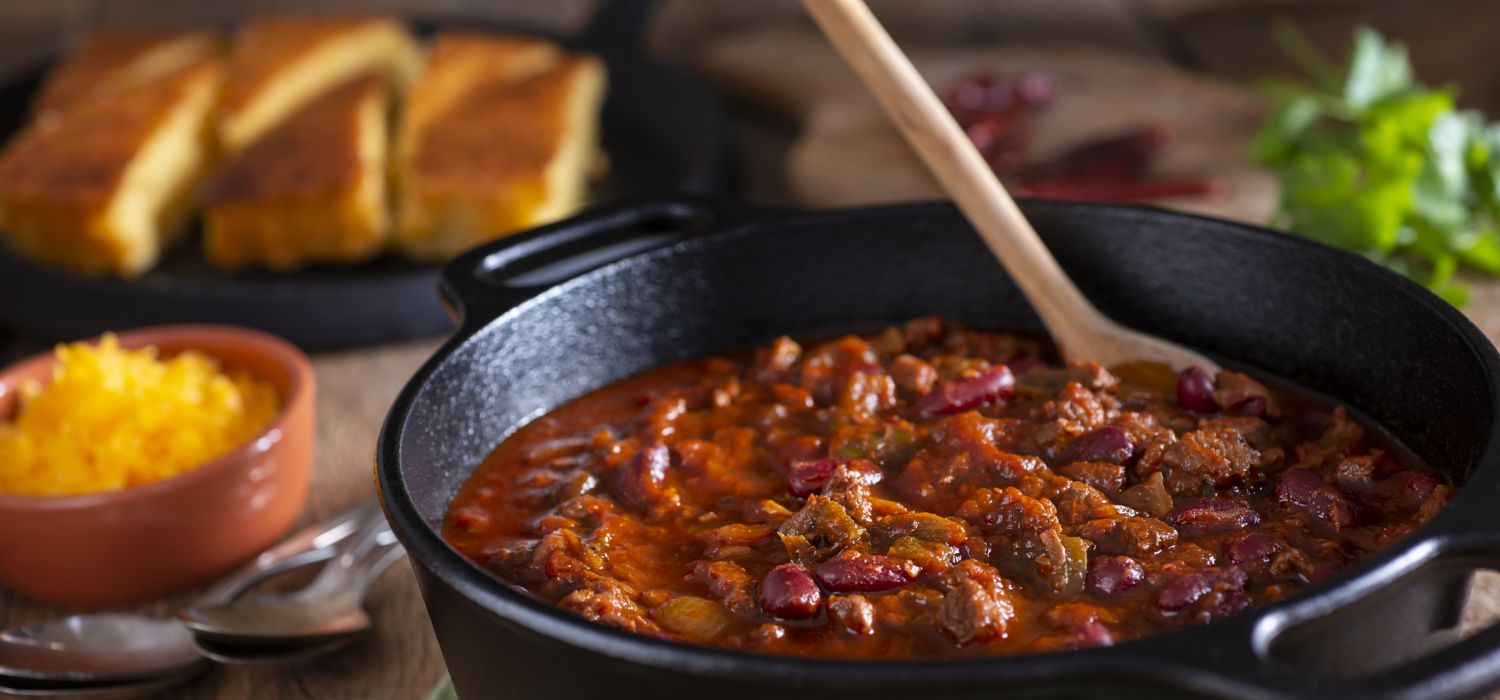 Chilli Con Carne in pot