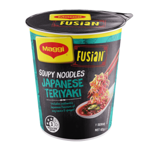 MAGGI FUSIAN Soupy Noodles Japanese Teriyaki Flavour Cup