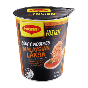 MAGGI FUSIAN Soupy Noodles Malaysian Laksa Flavour Cup