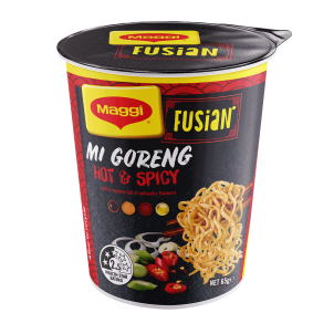 MAGGI FUSIAN Noodles Mi Goreng Hot & Spicy Flavour Cup