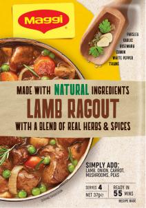 MAGGI Lamb Ragout Recipe Base Serves 4