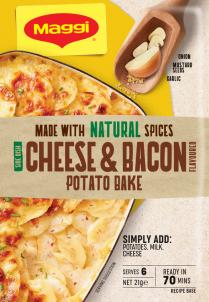 MAGGI Cheese & Bacon Potato Bake Side Dish Serves 4