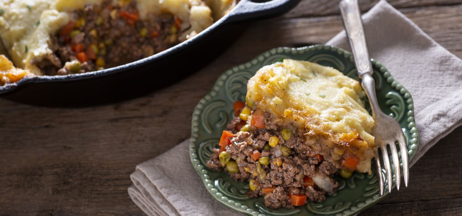 pie on a plate with fork